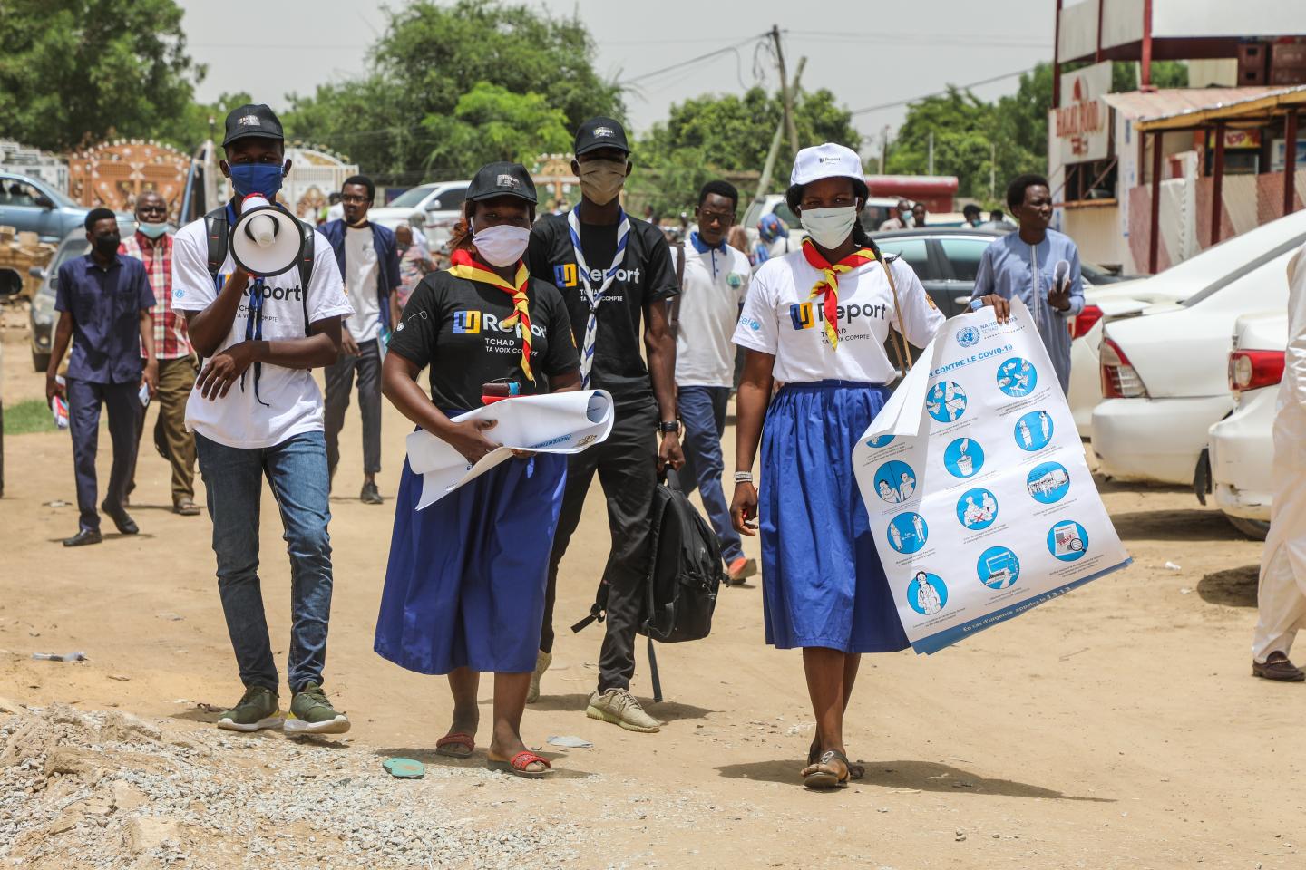 Le Tchad réinstaure les gestes barrières contre la Covid-19