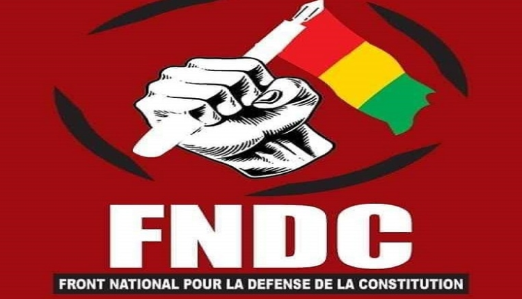 Le gouvernement guinéen prononce la dissolution du FNDC