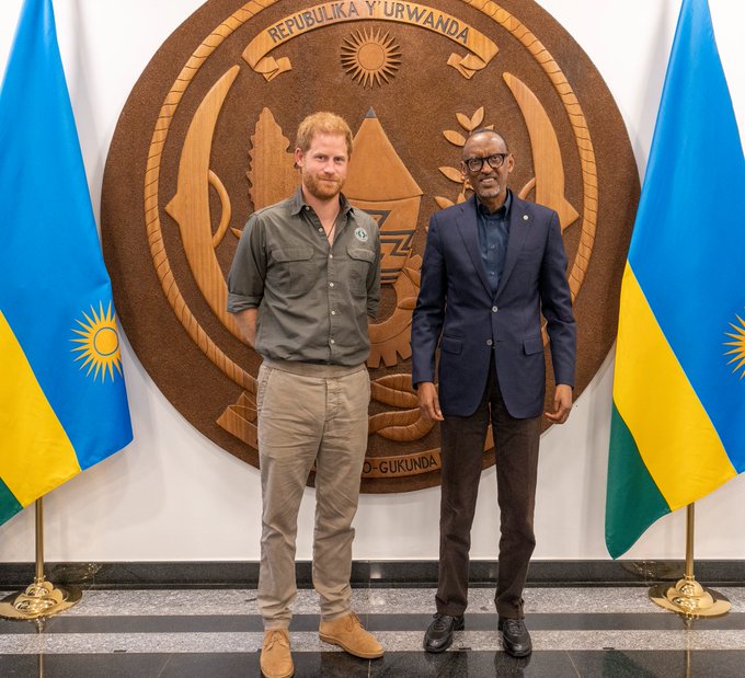 Conservation de la nature: La présidence rwandaise salue la visite du Prince Harry d’Angleterre