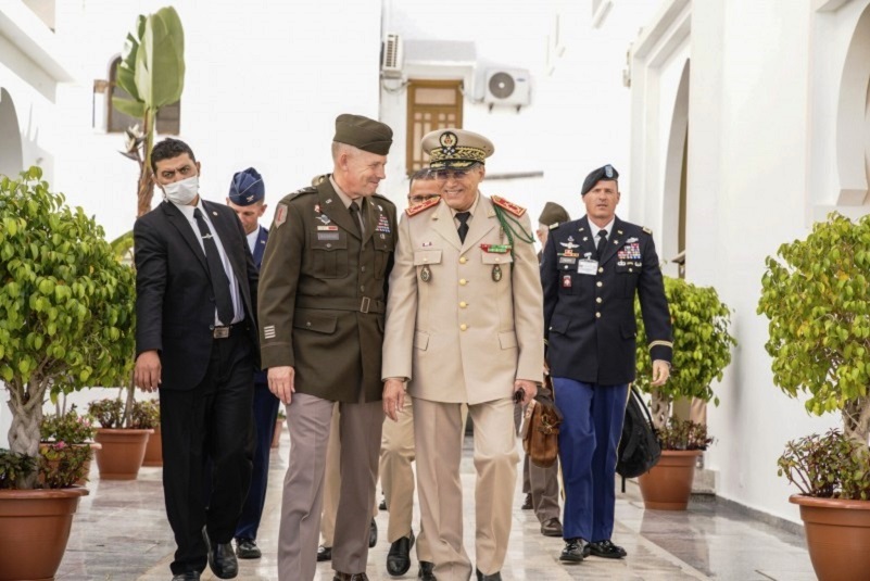 Etats-Unis : Le commandant de la SETAF-AF au Maroc pour son premier déplacement en Afrique