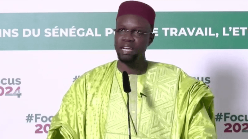 L’opposant sénégalais Ousmane Sonko officialise sa candidature à la présidentielle de 2024