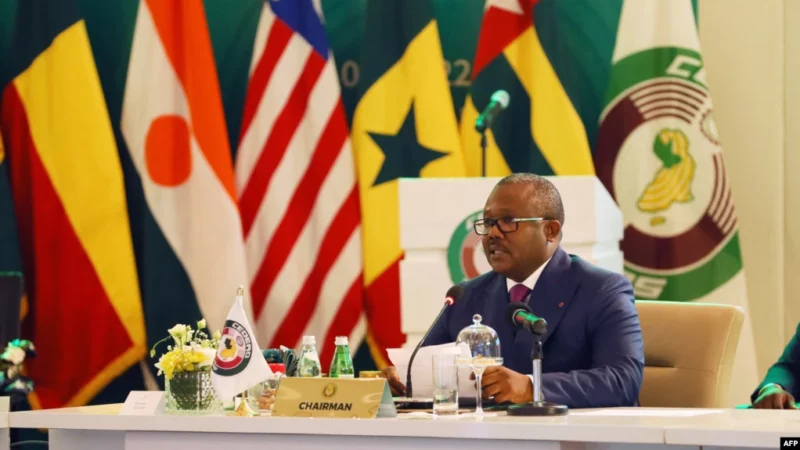 Guinée-Transition : Washington appuie les sanctions de la CEDEAO contre la junte de Conakry