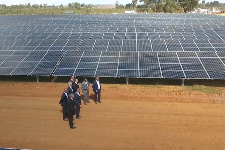 Madagascar: Inauguration d’une centrale solaire de 1 MW