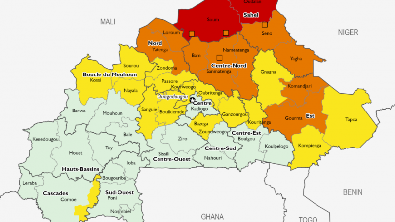 L’ONU souligne l’urgence d’une aide humanitaire pour 10% de Burkinabé contraints à des déplacements internes