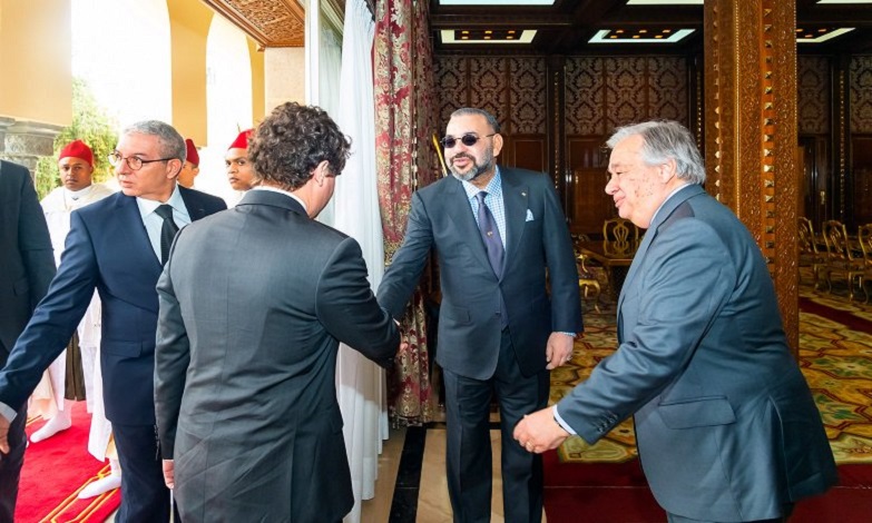 Maroc-ONU : Le Roi Mohammed VI reçoit Antonio Guterres à Rabat