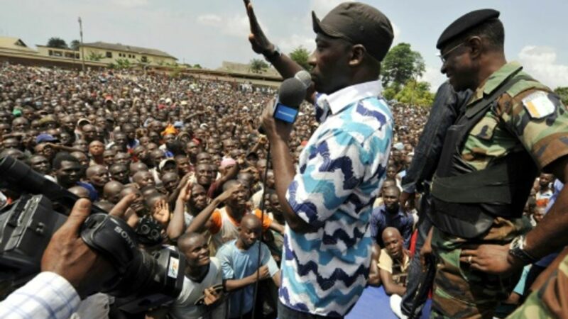 Charles Blé Goudé ex-leader de la jeunesse ivoirienne, de retour dans son pays pour un nouveau départ politique