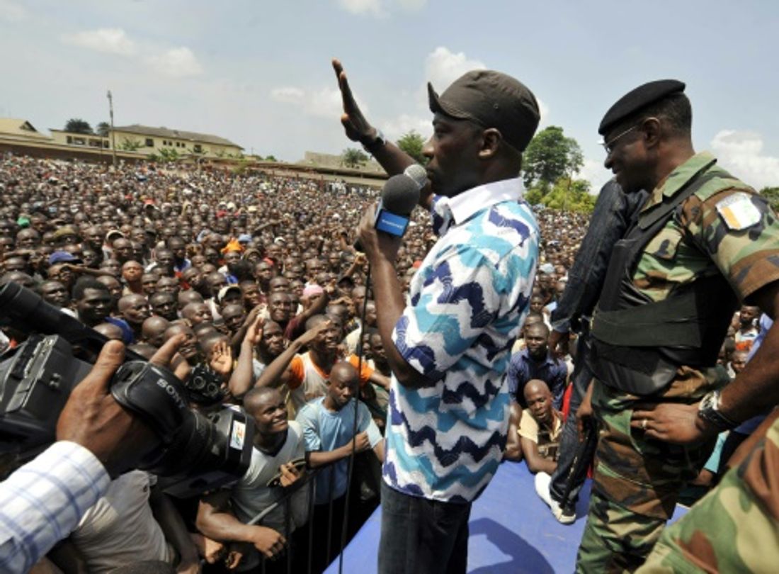 Charles Blé Goudé ex-leader de la jeunesse ivoirienne, de retour dans son pays pour un nouveau départ politique