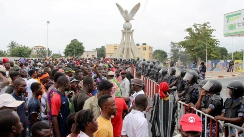 L’opposition au Togo manifeste après deux ans d’interdiction