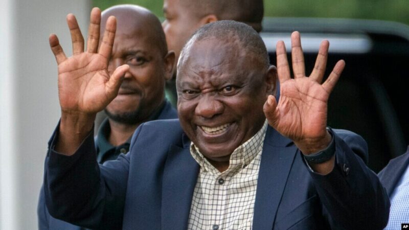 Afrique du Sud: L’ANC renouvelle sa confiance au président Ramaphosa