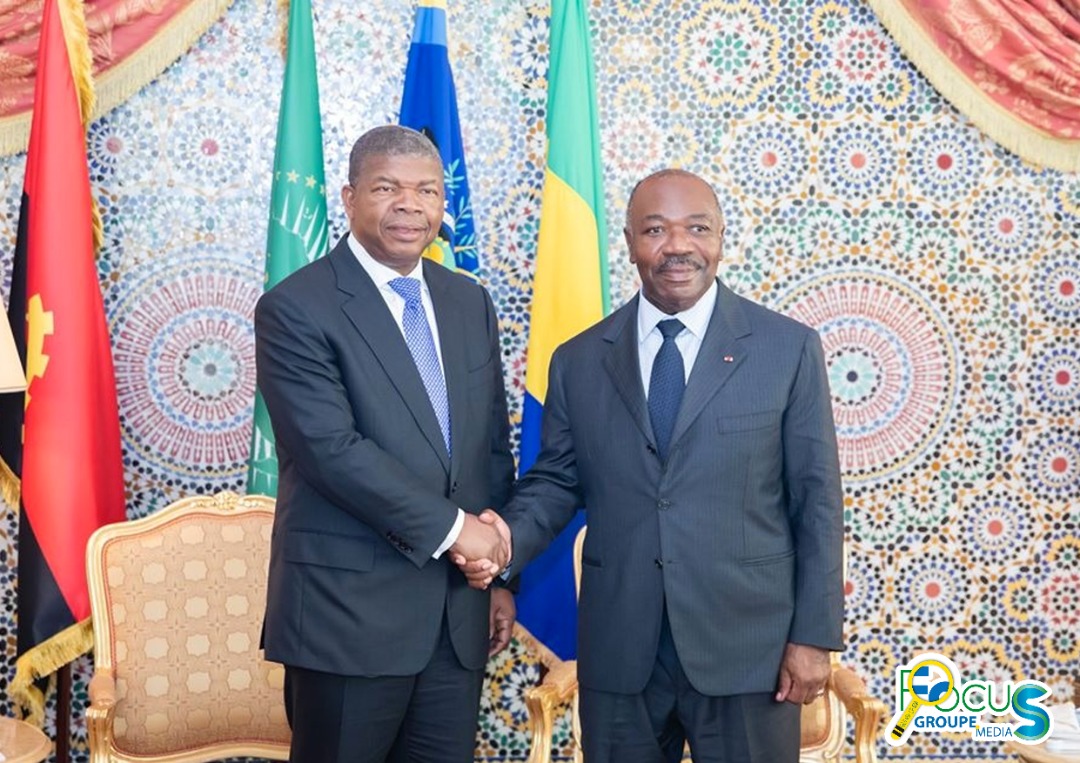  Le président angolais Joao Lourenço en visite de travail au Gabon