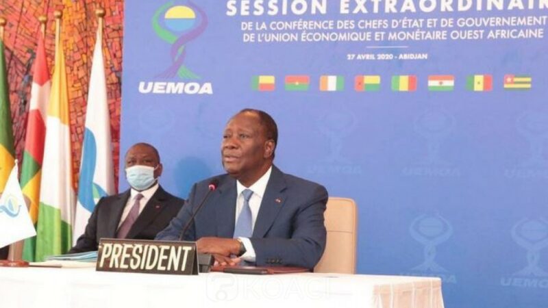 L’UEMOA tiendra la 23ème conférence au sommet le 5 décembre à Abidjan