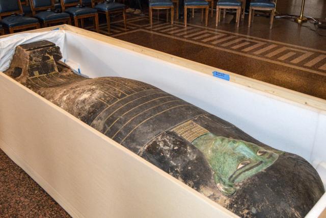 Les Etats-Unis restituent à l’Egypte, un sarcophage volé