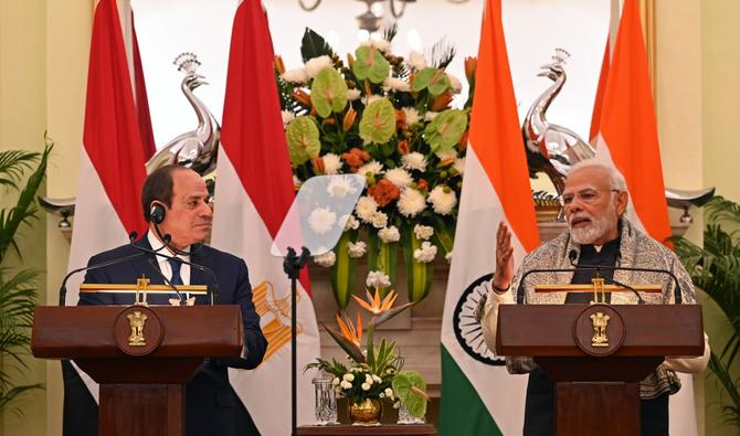 Economie: L’Inde et l’Egypte s’engagent dans un «partenariat stratégique»