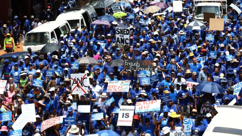 Afrique du Sud: Manifestations contre la «crise de l’électricité»