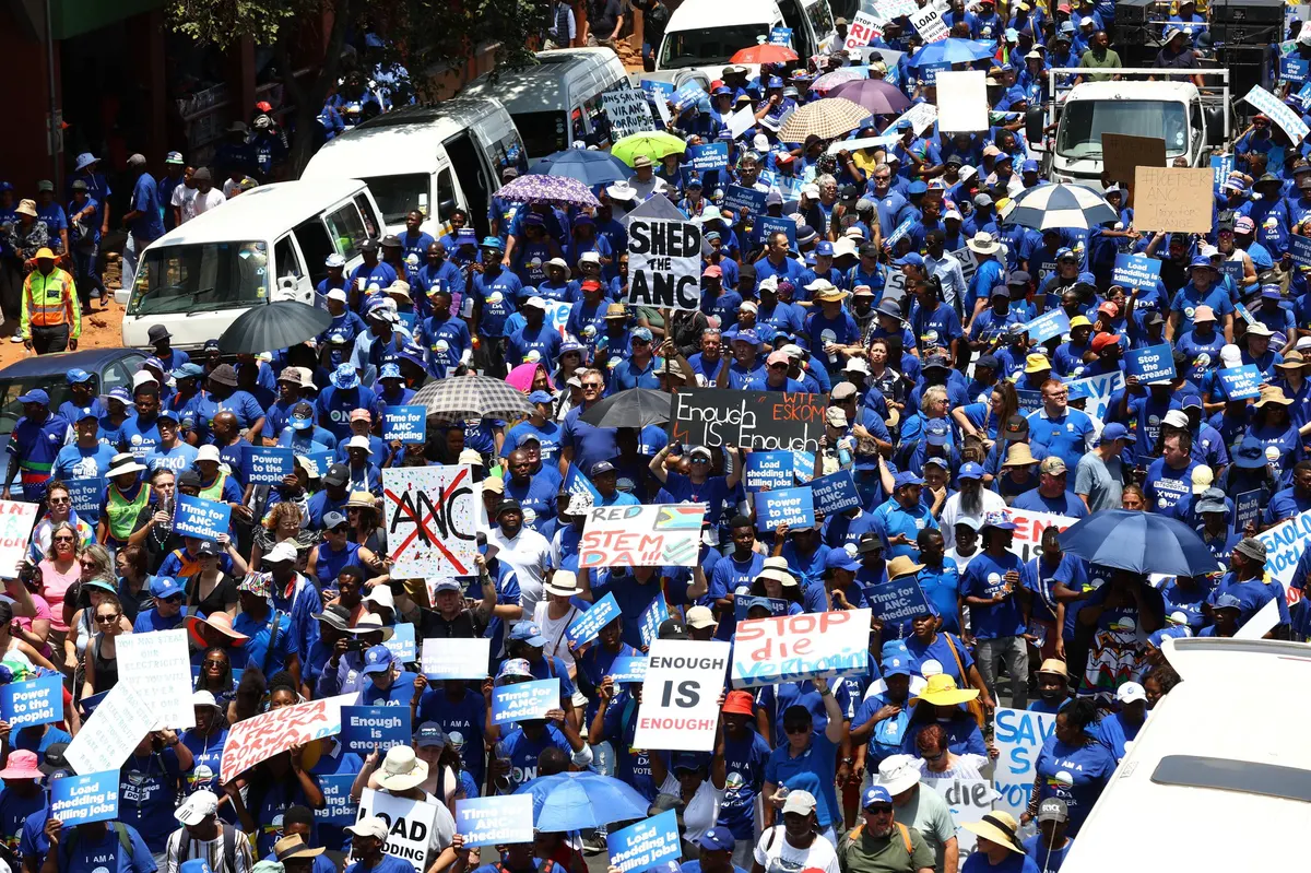 Afrique du Sud: Manifestations contre la «crise de l’électricité»