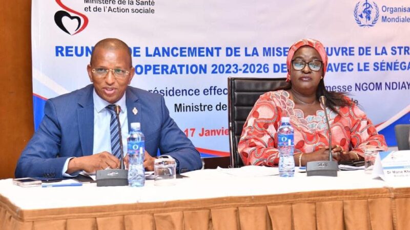 Sénégal: L’OMS lance sa stratégie de coopération pour les trois prochaines années