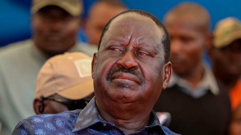 Élection d’août dernier au Kenya: L’opposant Raila Ondinga ne décolère pas 
