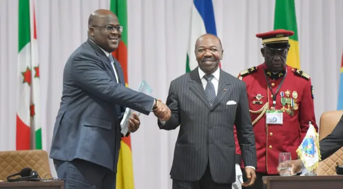 Kinshasa : Le président gabonais Ali Bongo reprend la présidence de la CEEAC