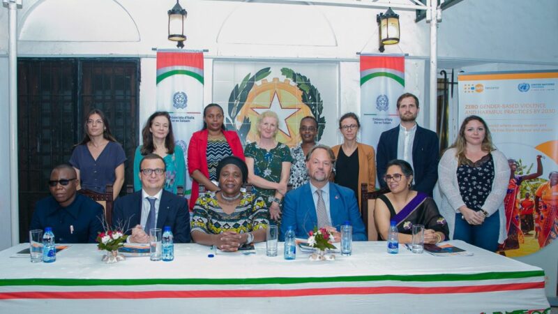 Une table ronde contre les mutilations génitales féminines tenue à l’ambassade d’Italie en Tanzanie