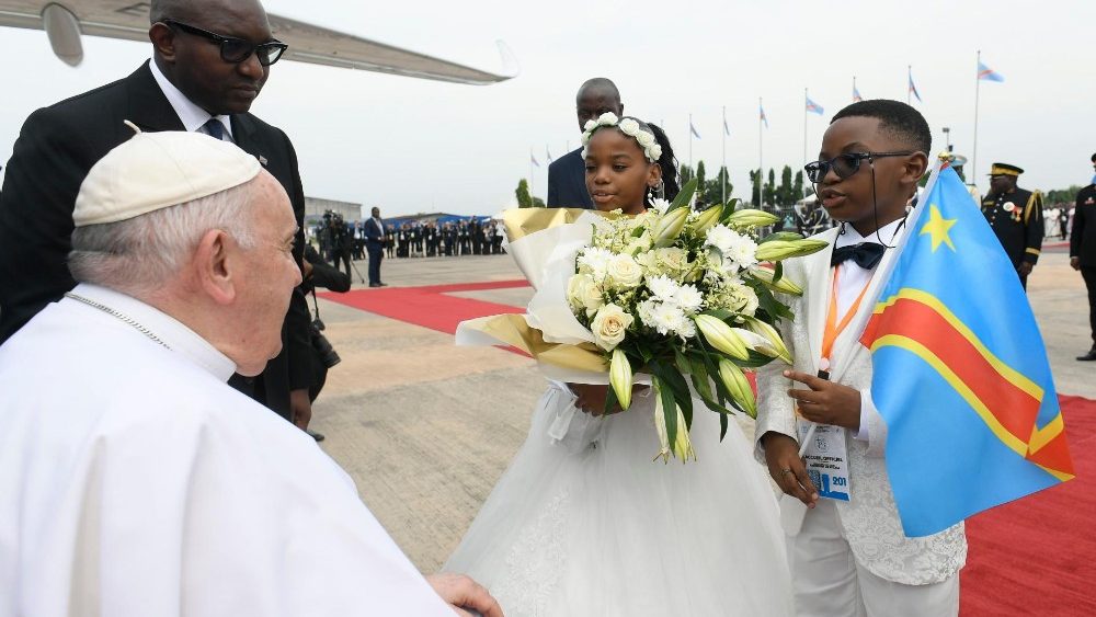RDC: Le Pape François a tancé la corruption devant la jeunesse congolaise