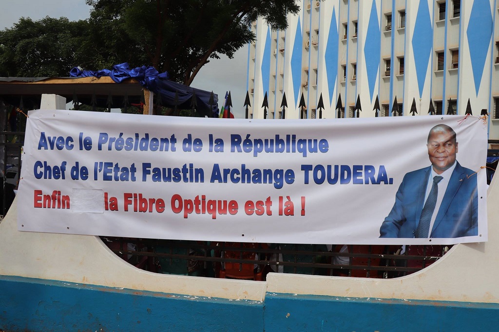 La République de Centrafrique désormais connectée à la fibre optique