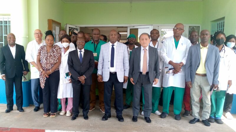 Le Japon fait don de matériel de santé au CHR gabonais de Port-Gentil
