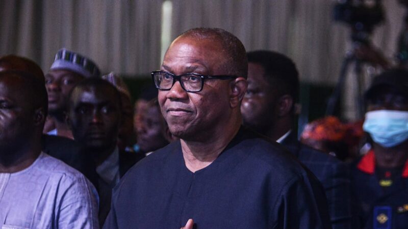 Nigeria-Présidentielle : Le candidat Peter Obi, rafle les votes dans l’État-clé de Lagos