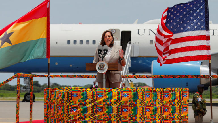 Kamala Harris en visite au Ghana pour réaffirmer le soft power des USA en Afrique