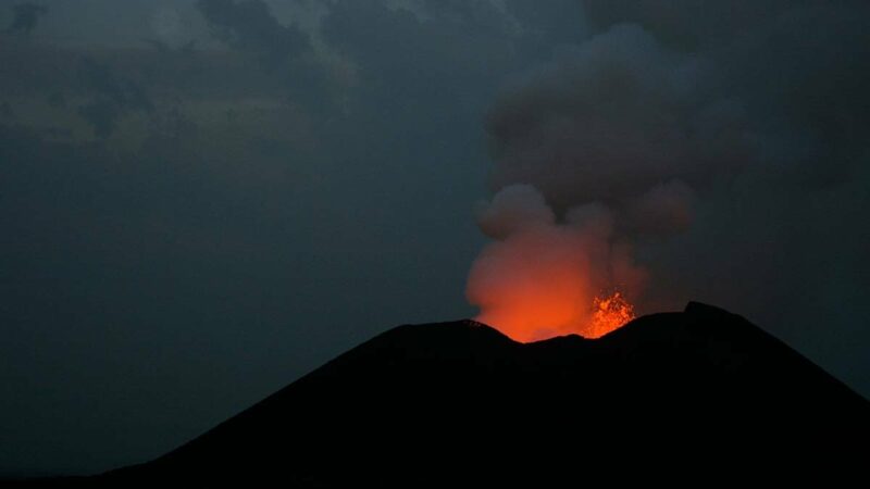 Entrée en activité du volcan Nyamulagira à l’Est de la RDC