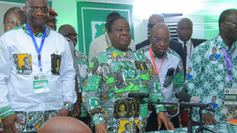 Côte d’Ivoire: L’ex-Président Bédié appelle à l’unité au PDCI, en prévision des prochaines élections