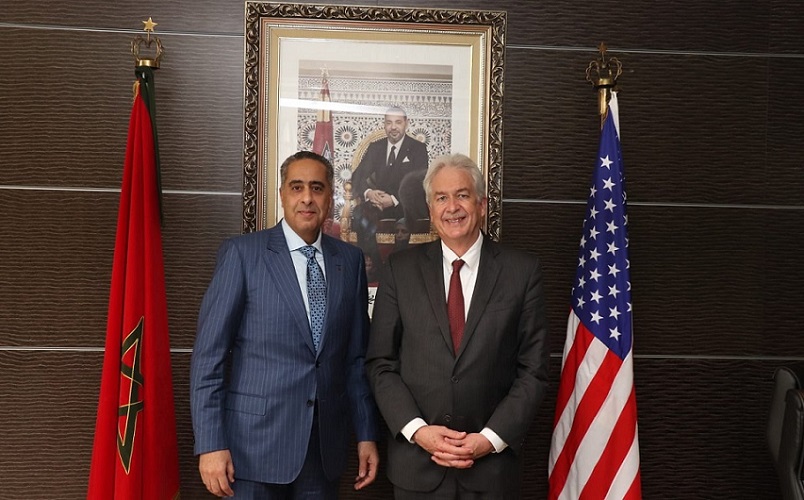 Maroc-USA : Le patron de la DGST, Hammouchi reçoit à Rabat, le directeur de la CIA, William Burns