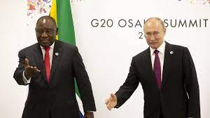 Afrique du Sud: Plaidoyer à l’égard de Pretoria pour ne pas accueillir Poutine lors du prochain Sommet des BRICS