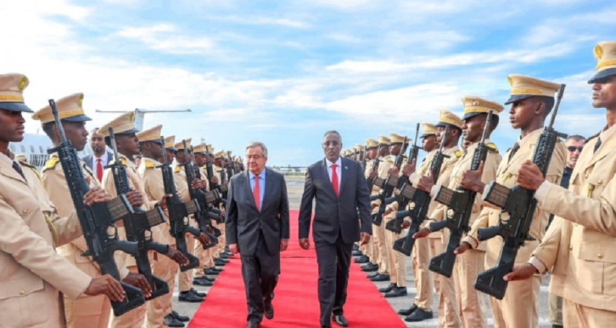 Le patron de l’ONU en visite en Somalie