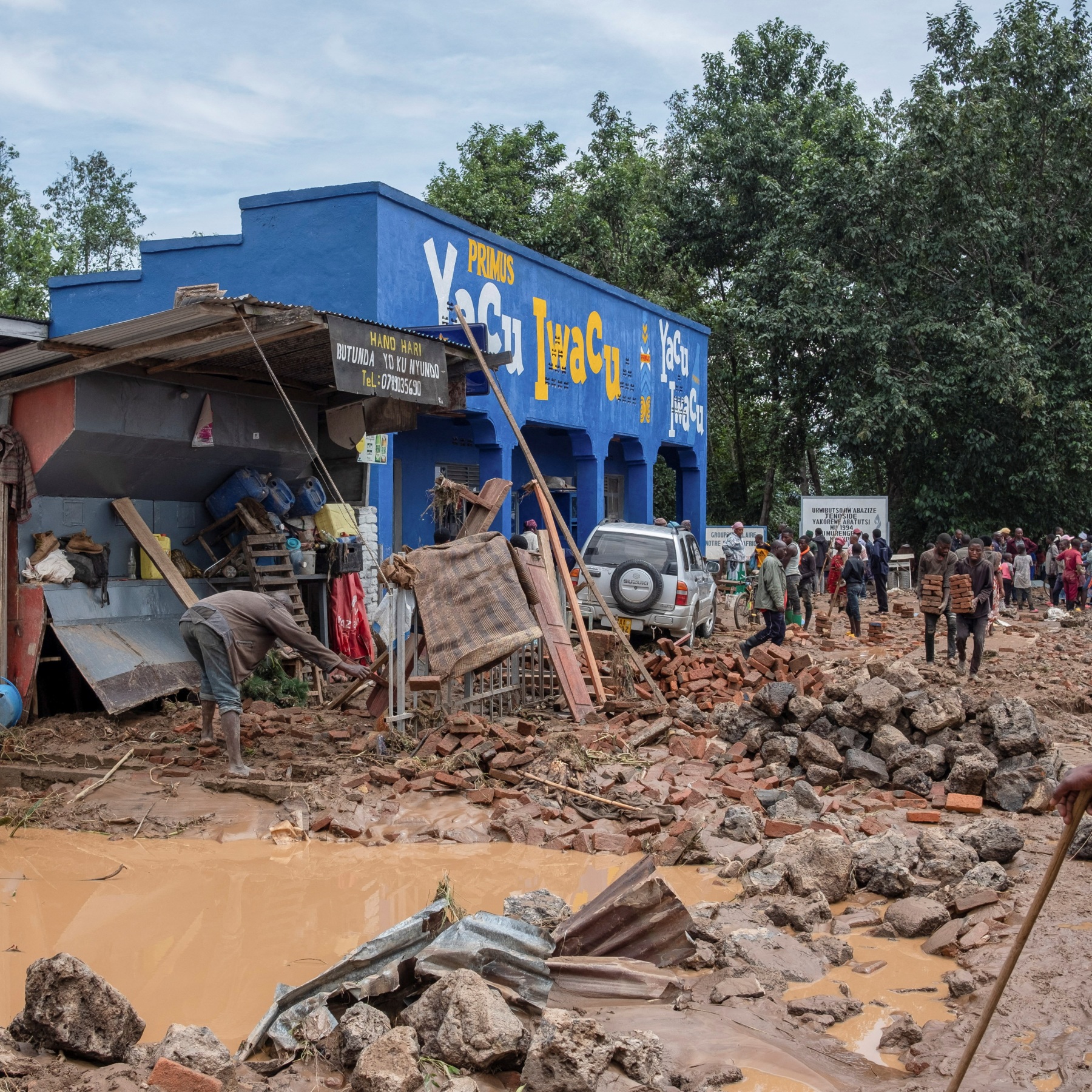Des inondations dans l’Ouest et le Nord du Rwanda font au moins 127 décès