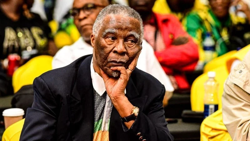 L’ex-Président sud-africain, Mbeki pessimiste autour de la gouvernance actuelle à Pretoria
