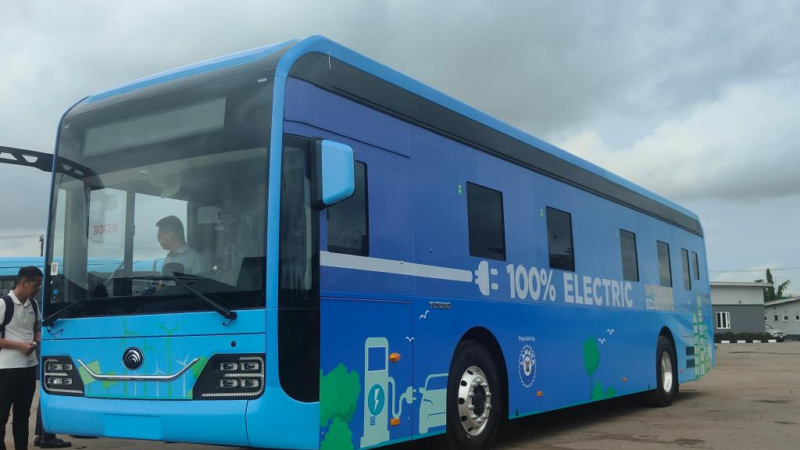 Nigeria : Mise en service des premiers bus électriques du fabricant chinois Yutong