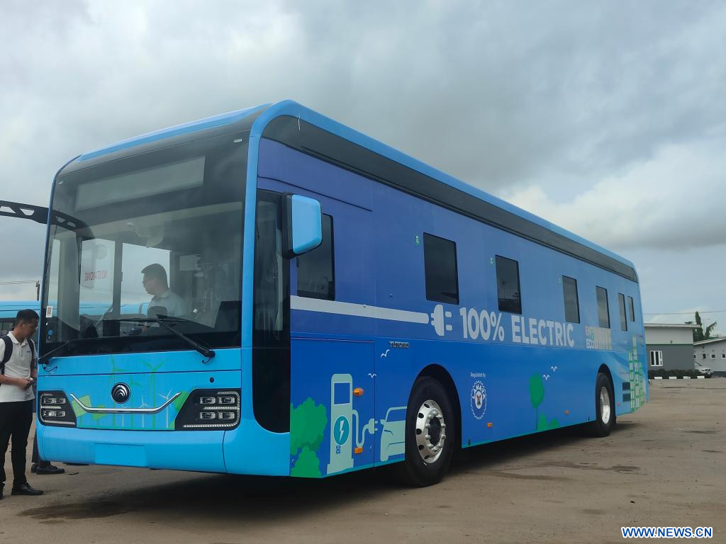Nigeria : Mise en service des premiers bus électriques du fabricant chinois Yutong