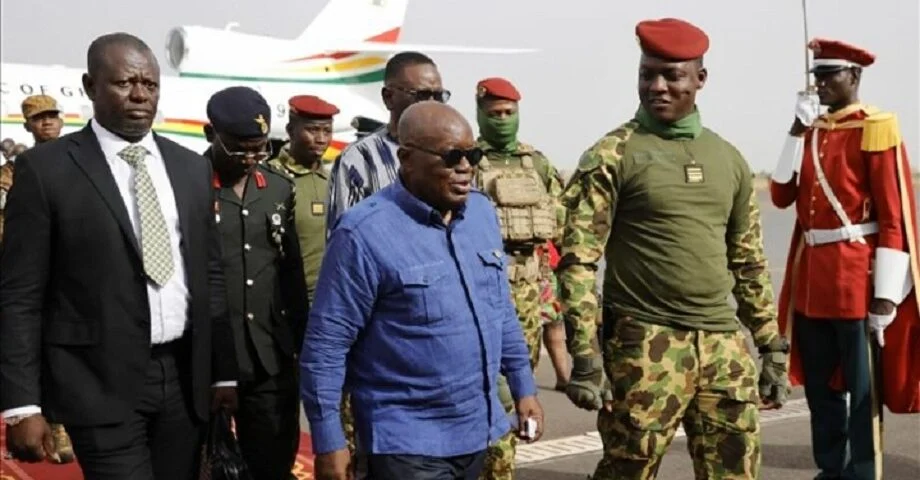Burkina Faso: Visite feutrée du Président Akufo-Addo auprès d’Ibrahim Traore