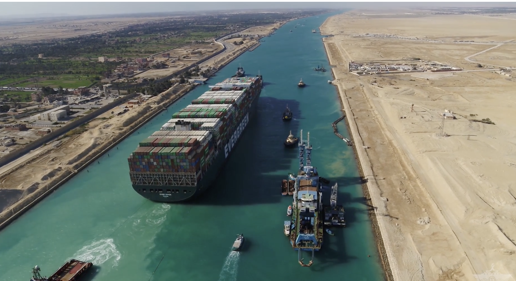 Les recettes du Canal de Suez en hausse de 35% en 2022-2023 (Officiel)