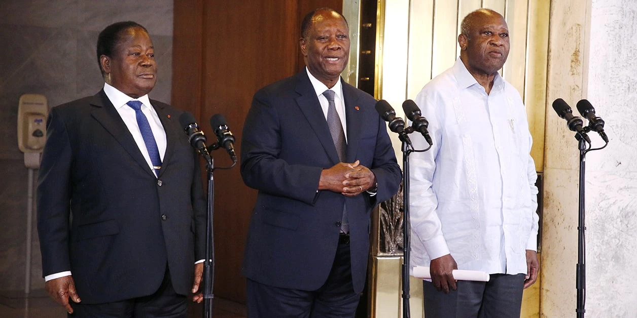 Côte d’Ivoire: Alassane Ouattara «totalement réconcilié avec les Présidents Gbagbo et Bédié»