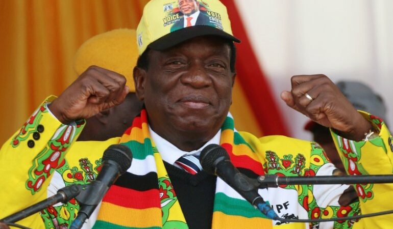 Zimbabwe : Le Président Mnangagwa entame sa campagne électorale pour un second mandat 
