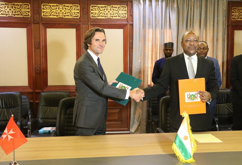 L’Ordre Souverain de Malte et le Niger signent un accord de coopération dans le domaine de la santé