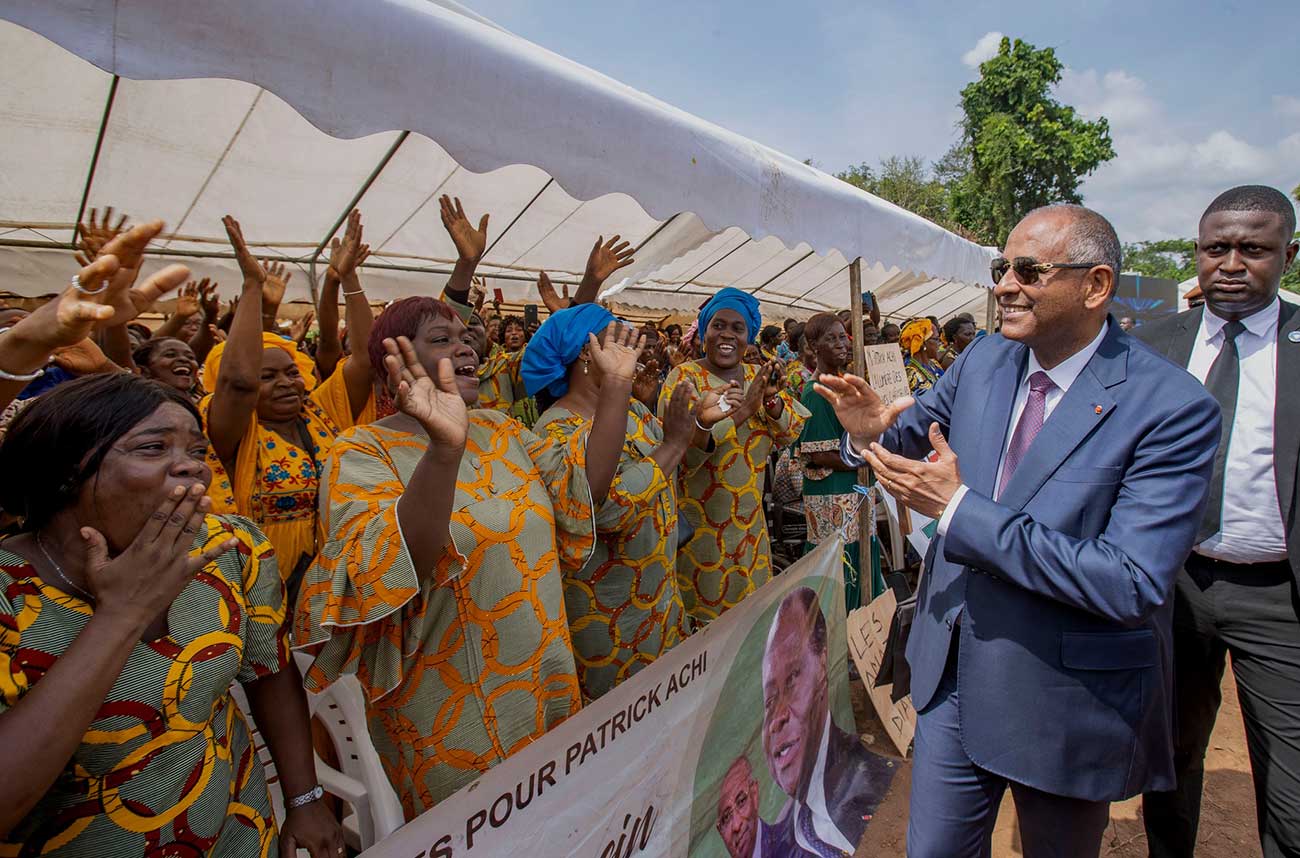 Une quarantaine de marchés de proximité en cours de construction en Côte d’Ivoire