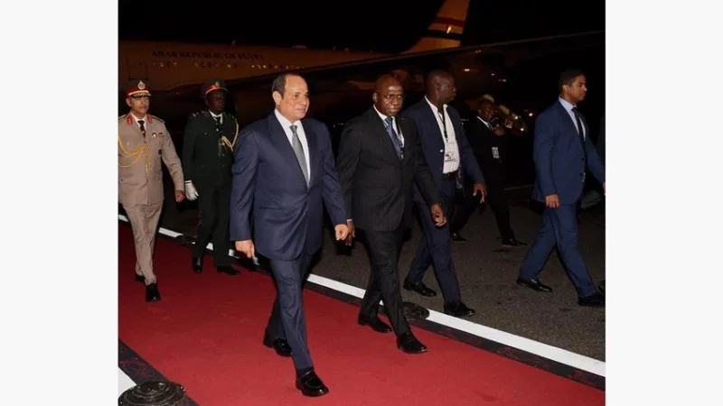 Le président égyptien Al-Sissi à Luanda pour booster la coopération avec l’Angola