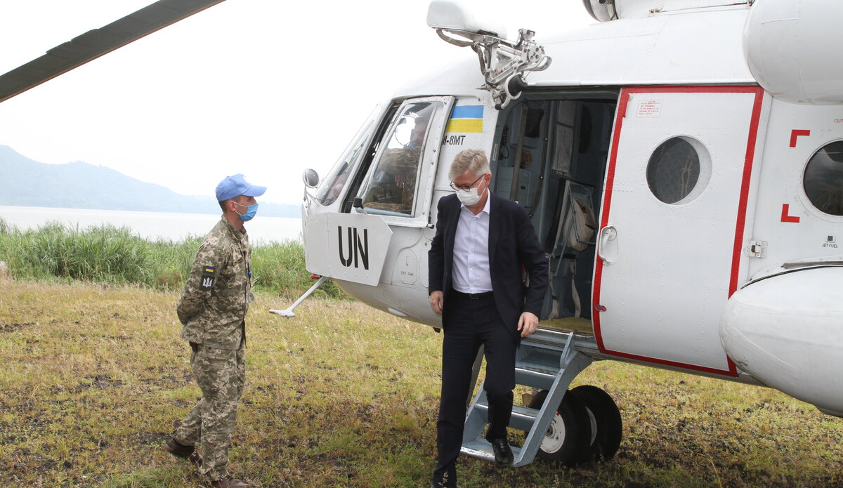 Le S.G adjoint de l’ONU, Jean-Pierre Lacroix en déplacement dans le Nord-est de la RDC