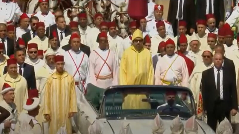 Maroc: Le Roi Mohammed VI préside la cérémonie d’allégeance, point d’orgue de la fête du Trône