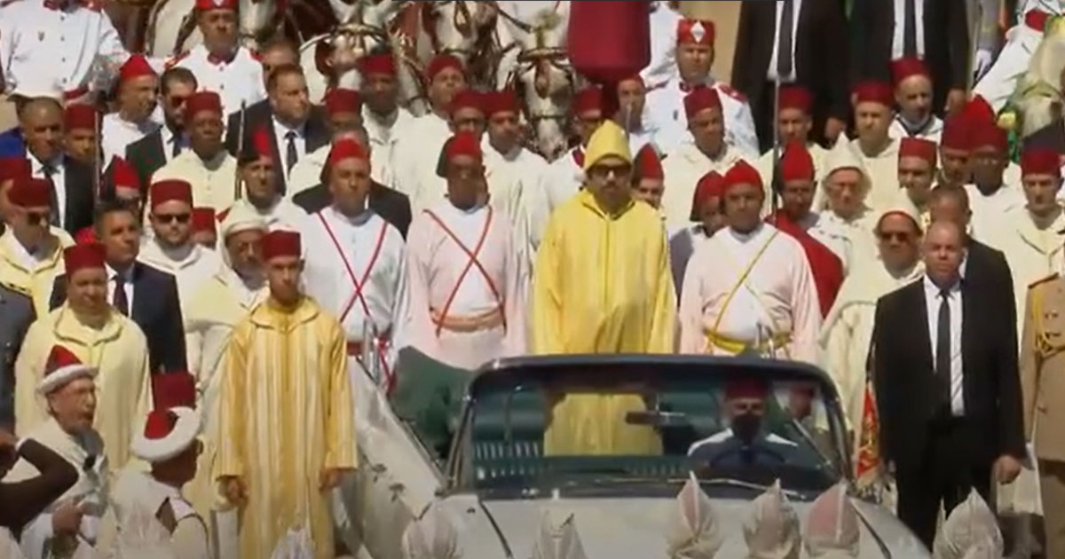 Maroc: Le Roi Mohammed VI préside la cérémonie d’allégeance, point d’orgue de la fête du Trône