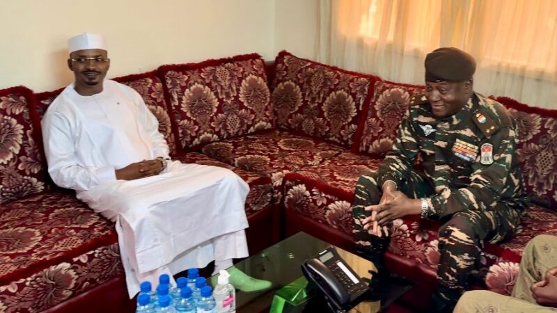 Niger-Médiation : Le Président tchadien Idriss Deby se dit confiant suite à ses contacts le 30 juillet avec les putschistes