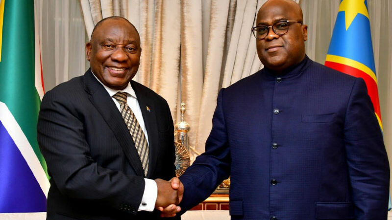 La RDC et l’Afrique du Sud signent une trentaine d’accords de coopération