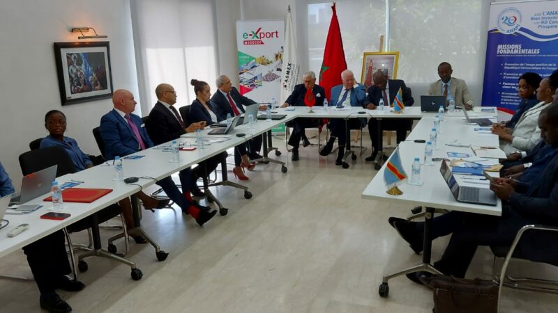 Coopération commerciale: Une entente entre l’ANAPI et l’ASMEX pour booster les échanges entre la RDC et le Maroc